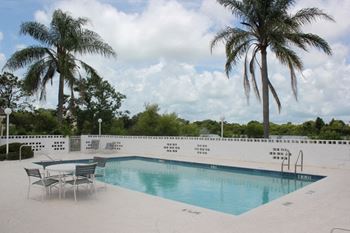 Sparkling swimming pool